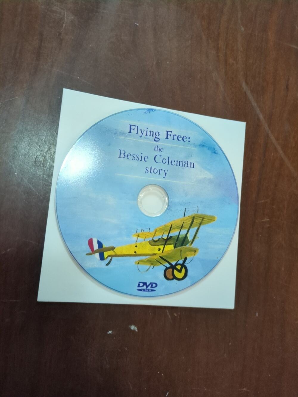 flying free the Bessie Coleman story dvd disc only